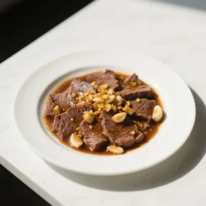 Beef w. Garlic Sauce