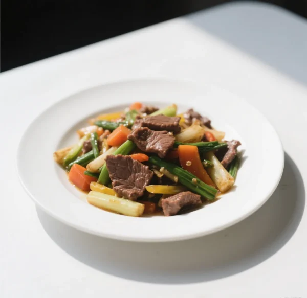 Beef w. Mix Veg