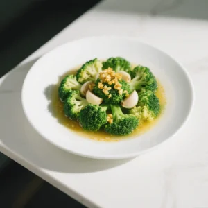Broccoli with Garlic Sauce