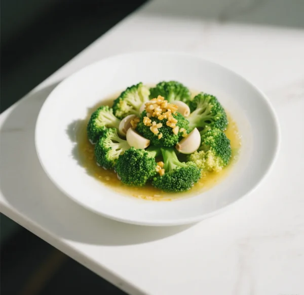 Broccoli with Garlic Sauce
