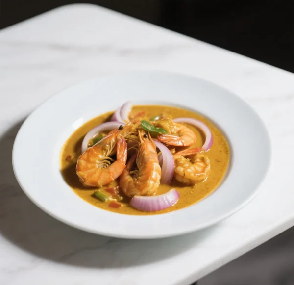 Curry Shrimp w. Onion