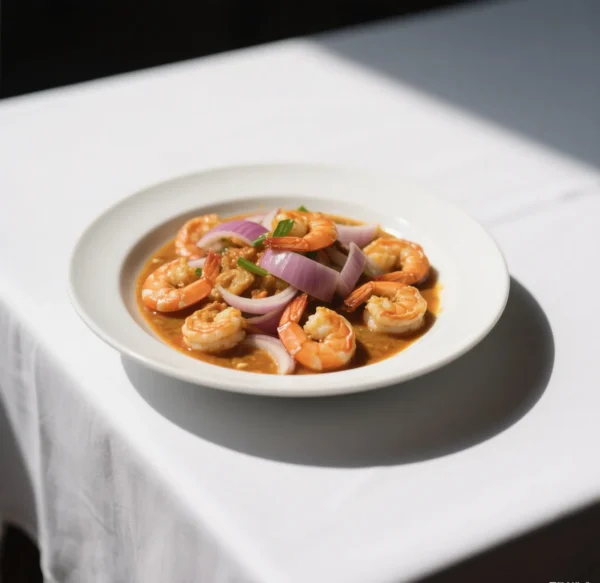 Curry Shrimp w. Onion