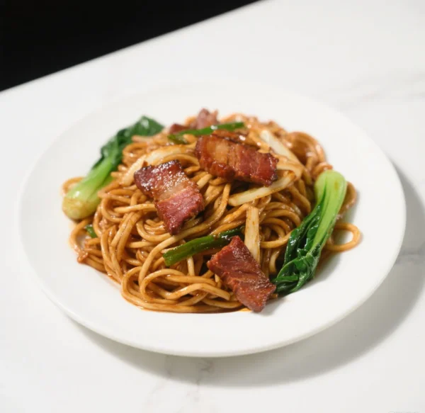 Roast Pork Chow Mein