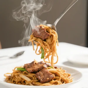 Roast Pork Chow Mein