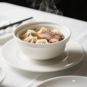 Roast Pork Wonton Soup