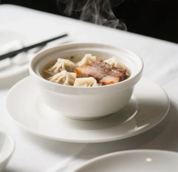 Roast Pork Wonton Soup