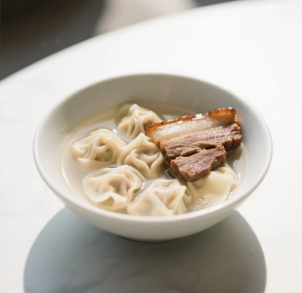 Roast Pork Wonton Soup