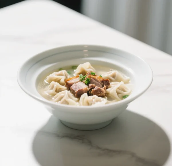 Roast Pork Wonton Soup