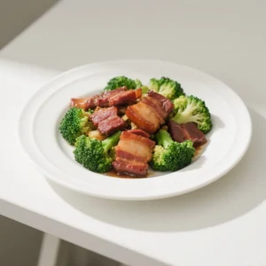 Roast Pork w. Broccoli