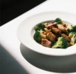 Roast Pork w. Broccoli