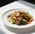 Roast Pork w. Mix Veg