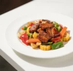 Roast Pork w. Mix Veg
