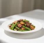 Roast Pork w. String Bean
