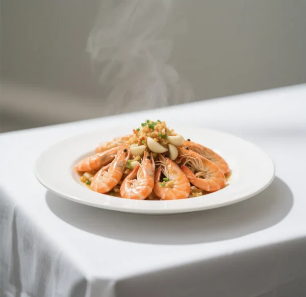 Shrimp w. Garlic Sauce