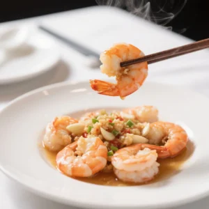 Shrimp w. Garlic Sauce