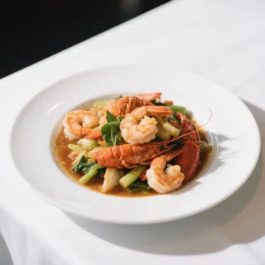 Shrimp w. Lobster Sauce