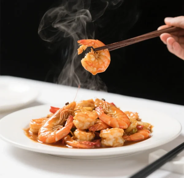 Shrimp w. Lobster Sauce